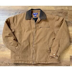 Sig Sauer Brown‎ Cotton Long Sleeve Tactile Lined Heavy Shooting Jacket Size Med